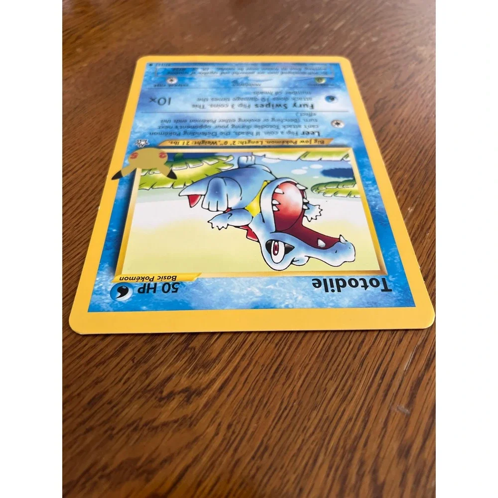 Pokemon Totodile 81/111 25th Anniversary Celebrations Jumbo Oversized Card